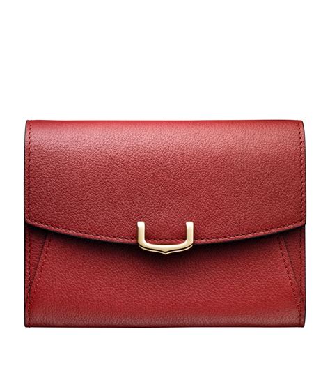 cartier wallet women's|cartier leather bags for women.